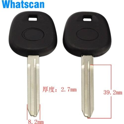 C146 Plastic blank key for TOYTA