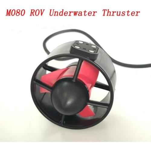 12V 24V M080 Underwater ROV Thruster Brushless Motor 360W 200m Depth Propulsion 9kg Thrust for RC AUV Robot Operated Vehicle