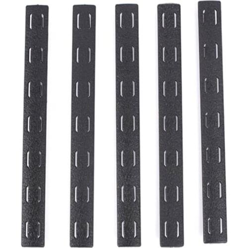 5Pcs/Pack Airsoft BCM Type Tactical Polymer Protector Rail M-lok Keymod Rails Panel Kit Hunting Rifle Accessory