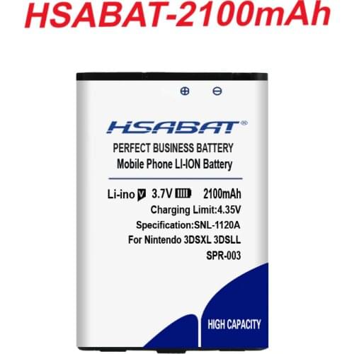 Top Brand 100% New 2100mAh SPR-003 Battery for Nintendo 3DSLL, DS XL 2015, NEW 3DSLL, SPR-001 SPR-A-BPAA-CO in stock
