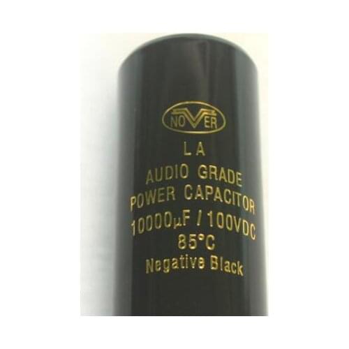 1pcs NOVER high-end cap 10000uf 100V Capacitors 35*80MM audio Capacitors
