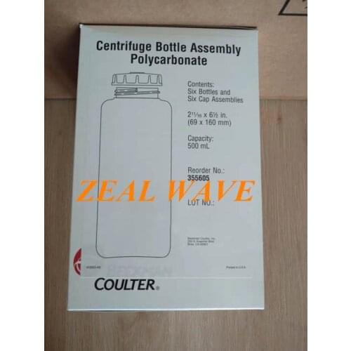 Beckman 500ml Centrifuge Bottle 355605 With Sealing Cap 6Pcs/Box