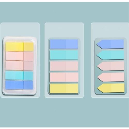 100 sheets Waterproof paper Memo Pad Sticky Notes Bookmark Marker Sticker Office School stationery Supplies Notebooks