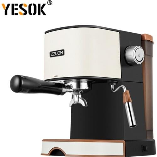 Household espresso machine automatic pump steam milk froth machine integrated coffee pot office coffee machine 20bar CM6826T