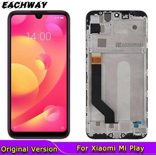 Black LCD for Xiaomi Mi Play LCD Display Touch Screen Digitizer Assembly 5.84 For Xiaomi mi play LCD Screen Replacement Parts