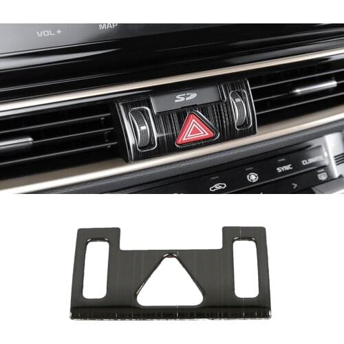 For Kia Cerato k3 2019 2020 Stainless Steel Interior Dashboard Air Vent Surrounds Warning Light Switch Cover Trims Accessories