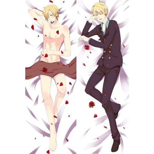 Hot Japanese Anime Hugging Pillow Cover Case Pillowcases Decorative Pillows Double-Sided 2Way 2WT 50X160CM one piece Sanji e