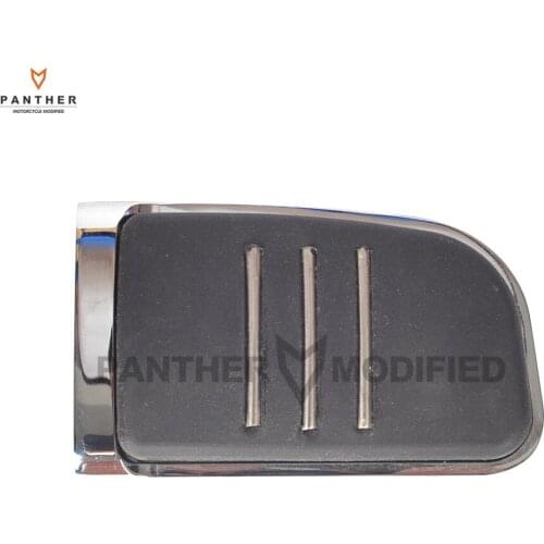 Chrome Motorcycle Streamliner Brake Pad Pedal case for Harley Davidson Touring & Softail Models