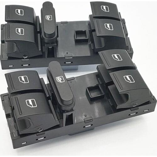 Electric Power Master Car Window Regulator Switch Button For Golf 5 Golf 6 Jetta MK5 Mk6 Tiguan Touran Passat B6 B7 1K4959857B