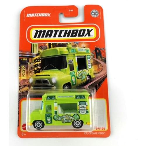 2021 Matchbox Cars ICE CREAM KING 1/64 Metal Diecast Collection Alloy Model Car Toy Vehicles