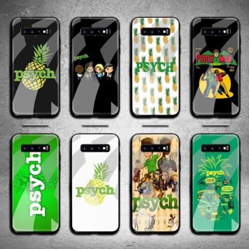 HOTCASHOP psych Fashion Fun Dynamic Phone Case Tempered Glass For Samsung S20 Plus S7 S8 S9 S10 Plus Note 8 9 10 Plus