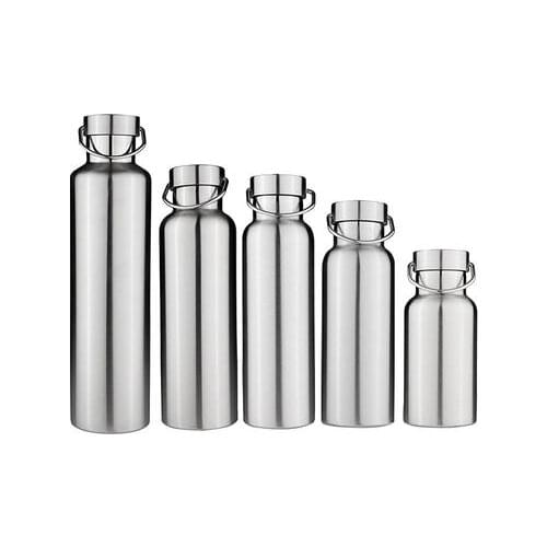 New Stainless Steel Double Wall Vacuum Jug Insulated Water Bottles Travel Coffee Drink Vacuum Flasks 350/500/600/750/1000ml