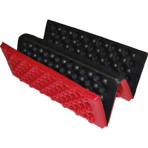 Personalized Folding Foam Waterproof Seat Pad Chair Cushion Red+Black