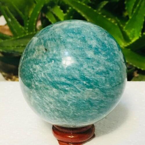 Natural Tianhe Stone Sphere Mozambican Quartz Crystal Therapy