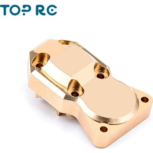 Durable Brass Counterweight Cover Diff Cover for 1/24 Axial SCX24 90081 RC Car Parts