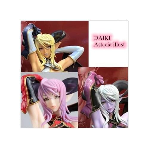 22cm DAIKI Sexy Bikini Astacia illust Swimsuit Wing Japanese Anime action Figure PVC adult figures Collection Toy Figures