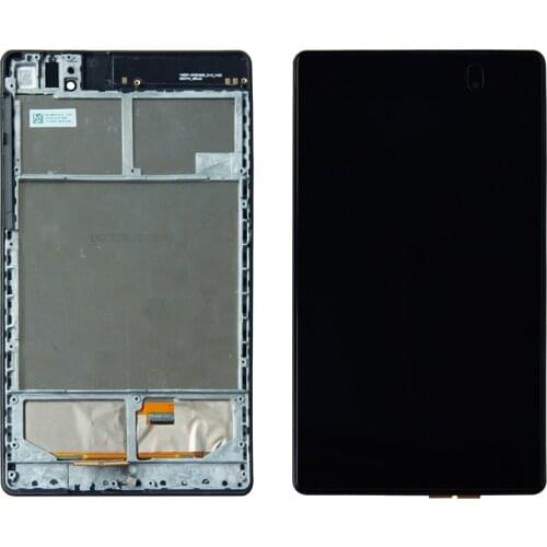 Touch Panel Glass + LCD Display Digitizer Screen Assembly + Frame For Asus Nexus 7 2nd ME571 ME571KL LCD Free Tools