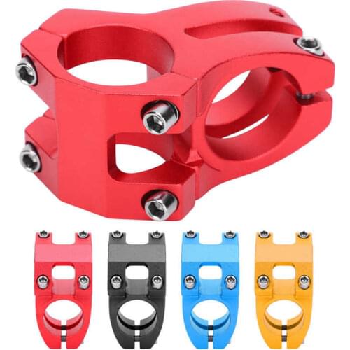 Handlebar Stem Mountain Bike Stem Bicycle Short Handlebar Aluminum Alloy Hollow Stem 31.8x35mm Bike Handlebar Stem Bicycle Parts