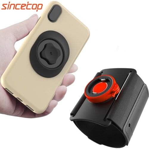 Universal Sports Armband for iPhone 11 X 8 7 Samsung Rotatable Wrist Running Sport Arm Band With Key Holder for 4-6 inch Phone