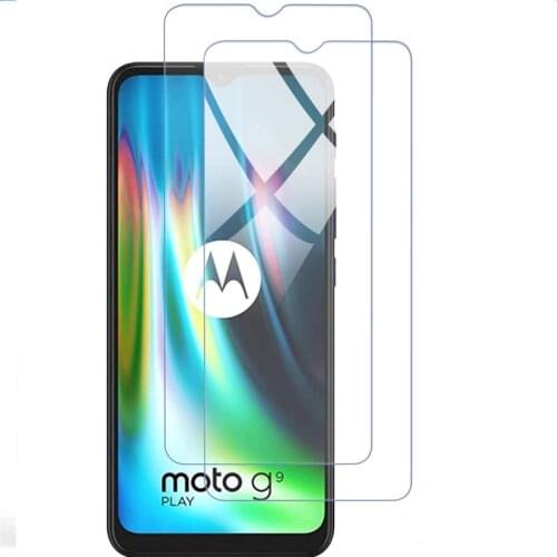 For Motorola Moto G9 (India) / Play Tempered Glass Screen Protector Explosion-proof Protective Film Toughened Guard