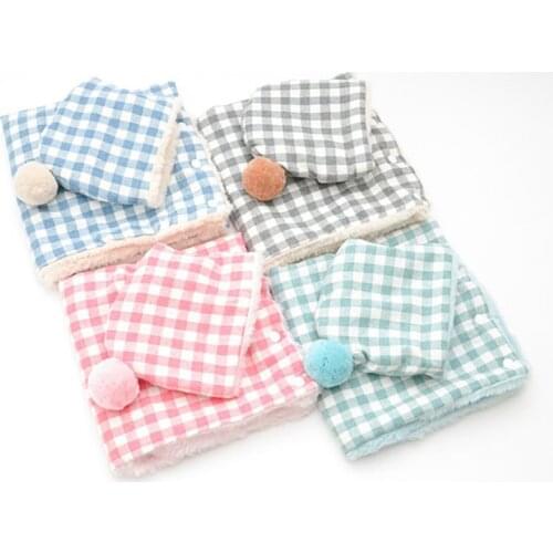 Winter Warm Dog Cat Blanket Cloak Pet Sleeping Cover Fleece Pajamas Clothes Jacket Nightgown For Small Medium Dogs