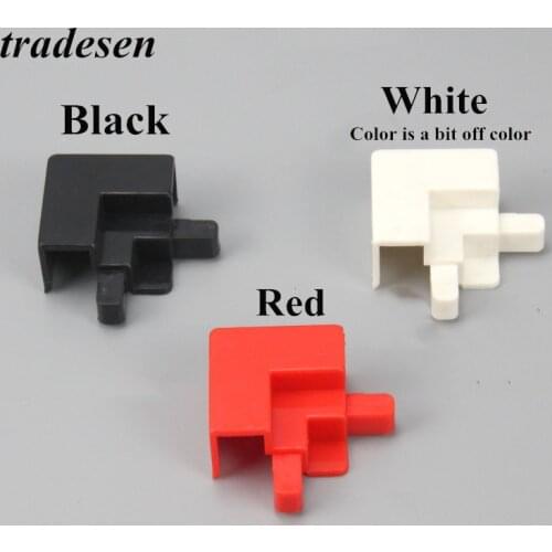 1pcs 6mm 8mm 10mm 12mm Aquarium Fish Tank Double cover plate push-pull chute connector Angle protection of tank connector