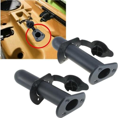 1 Piece Nylon Flush Mount Kayak rowing Boat Fishing Rod Holder Durable Cap Gasket Rafting Flatable Boat Accessories