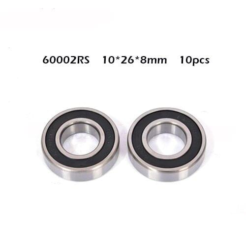 10PCS 6000-2RS 6000RS 6000ZZ Bearing ABEC-5 (10PCS) 10x26x8 mm High quality Deep Groove 6000 ZZ Ball Bearings 6000Z 80100 Z