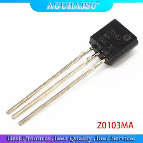 10pcs Z0103MA Z0103 TO-92 Triacs 1.0 Amp 600 Volt new original