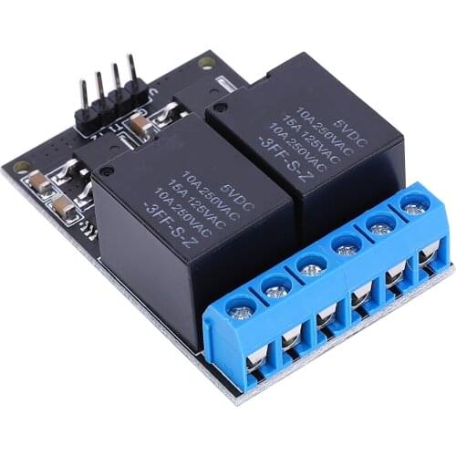 2-Channel Bistable Self-Locking Trigger Board Button MCU Low-Level Control Switch 12V