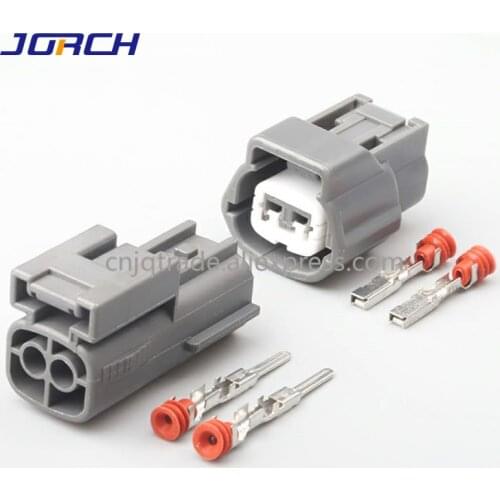 5sets 2 Pin Female Automotive Connector Engine Type Water Temperature Sensor For Nissan for Hyundai 6189-0772