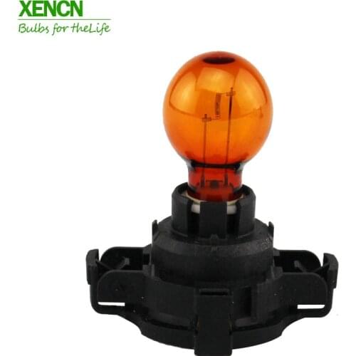 XENCN PY24W PGU20-4 12190 12190NAC1 12V 24W Amber Car Front Rear Indicators Bulb E4 For BMW