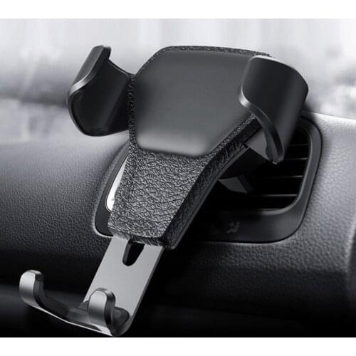 Car Phone Holder For Phone In Car Air Vent Mount Stand No Magnetic Mobile Phone Holder Universal Gravity Smartphone Cell Support