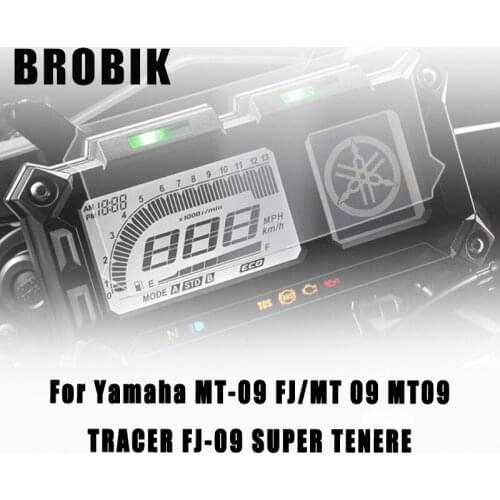 For Yamaha MT-09 FJ/MT 09 MT09 TRACER FJ-09 SUPER TENERE Motorcycle Cluster Scratch Cluster Screen Protection Film Protector