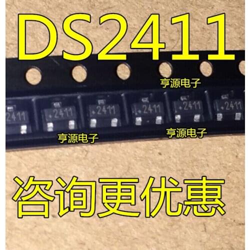 DS2411R + TR DS2411R DS2411 printing 2411 patch SOT23-3 new original