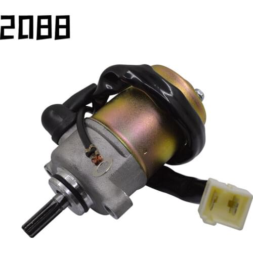 Motorcycle Engine Electric Starter Motor For Yamaha ZY100 JOG100 RS100 RSZ100 ZY JOG RS RSZ 100 Engine Spare Parts