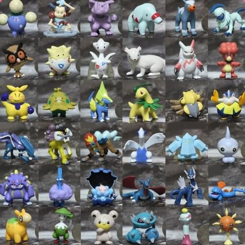 Pokemon Action Figure Model Clamperl Metang Kyogre Entei Raikou Lugia Togepi Doll Toy Collections