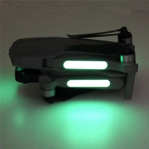 2PCS Night Luminous Stickers for DJI Mavic Air/Pro Noctilucent Decoration Decals for DJI Mavic Air 2 RC Drone Arm Accessories