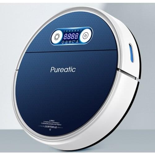 Newest Arrival Leeno Double Roller Brush Automatic Mini Robot Good Vacuum Cleaner