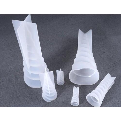 1 Piece Transparent Silicone Mould Dried Flower Resin Decorative Craft DIY unicorn horn Mold epoxy resin molds for jewelry