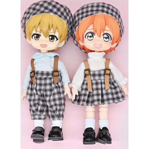 OB11 Baby Clothes Pullover Clothes Set Retro GSC Clay Daisy Body DDF Body9 Baby doll Clothes