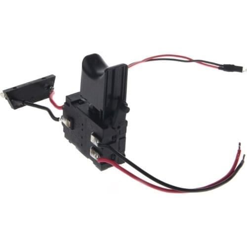 Electric Drill Dustproof Speed Control Push Button Trigger Switch DC 7.2-24V