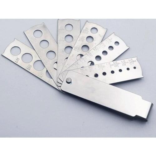 Six Sides Jewelry Calipers Diamond Measuring Tool for Jewelry Components