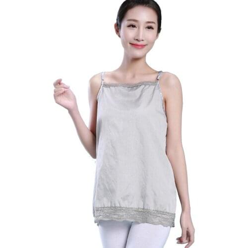 Pregnant Women Radiation Protection Clothing Anti-radiation Maternity Dress Sling Silver Fiber Sling