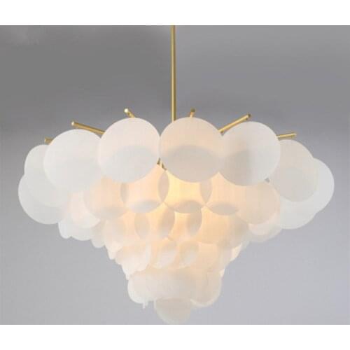 Modern hanging ceiling lamps Nordic Ceiling Clothing Decoration glass ball Lamp for Living Room Bedroom Dining Room