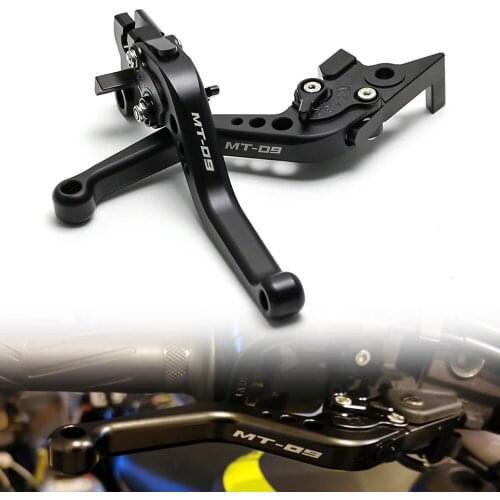 Brake Clutch Short Levers For YAMAHA MT-09/Tracer MT-07 2013-2020 Motorcycle Adjustable Left Right Leaver CNC Aluminum MT07 MT09