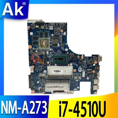 Z50-70 For Lenovo G50-70M G50-70 Z50-70 i7-4510u motherboard ACLUA/ACLUB NM-A273 GT840M/GT820M 4GB Test free shipping