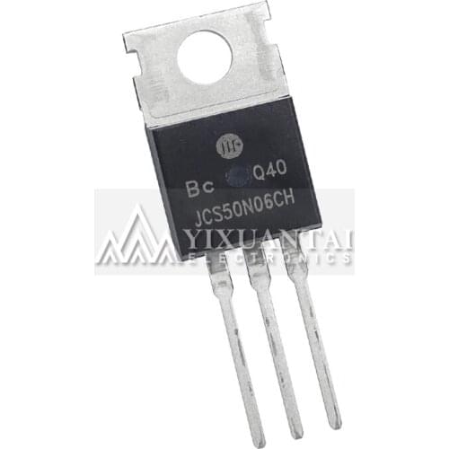 10pcs/lot 100% NEW origina JCS50N06CH JCS50N06 JCS 50N06CH 50N06 50A 60V TO220 Triode Transistor TO-220