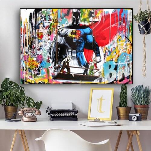 5D Diamond Painting Marvel Graffiti Full Square/Round Drill Diamond Embroidery Cross Stitch Kits Mosaic DIY Home Decor