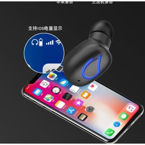 DHL free delivery 50 pcs brand new and very good quality sound I9 mini touch and button control black in retail box single